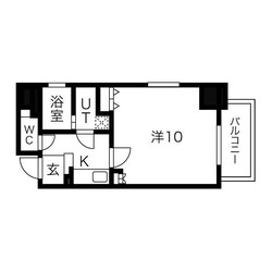 アクティ北浜の物件間取画像